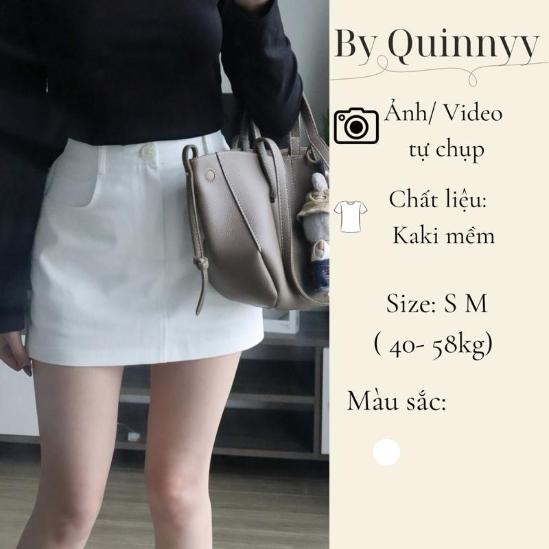 Chân váy kaki basic dáng A By Quinnyy | BLISS Skirt