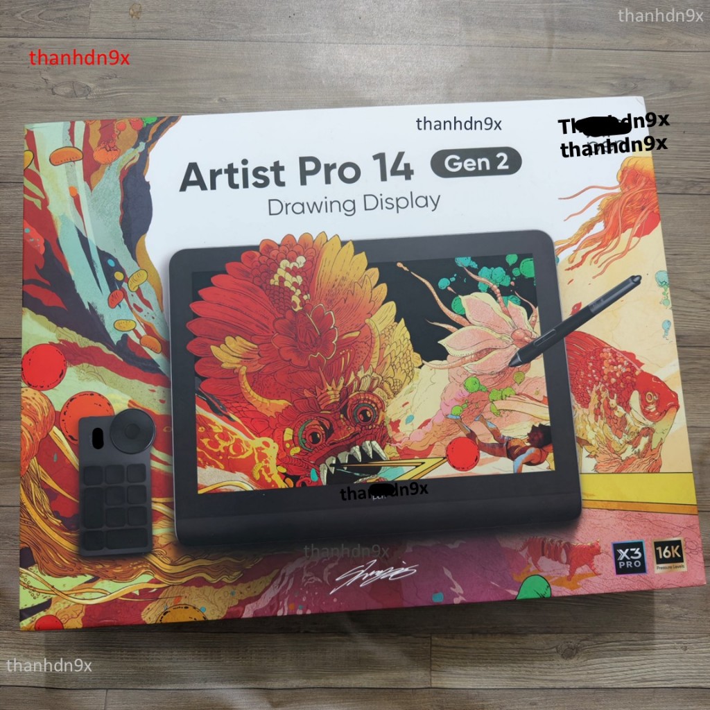 artist pro 14 gen 2 ít-pê-pên bảng vẽ màn hình likenew 99.999%