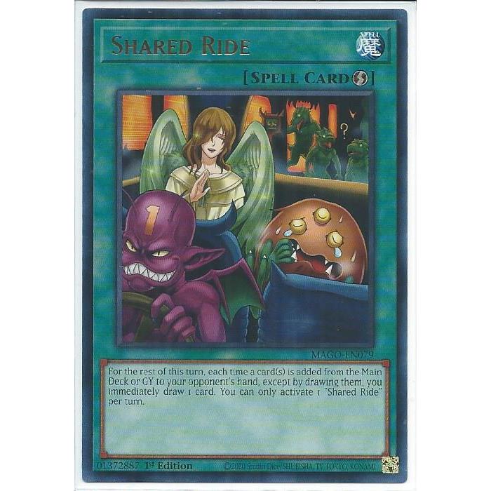 Thẻ bài Yugioh - MAGO-EN079 - Shared Ride