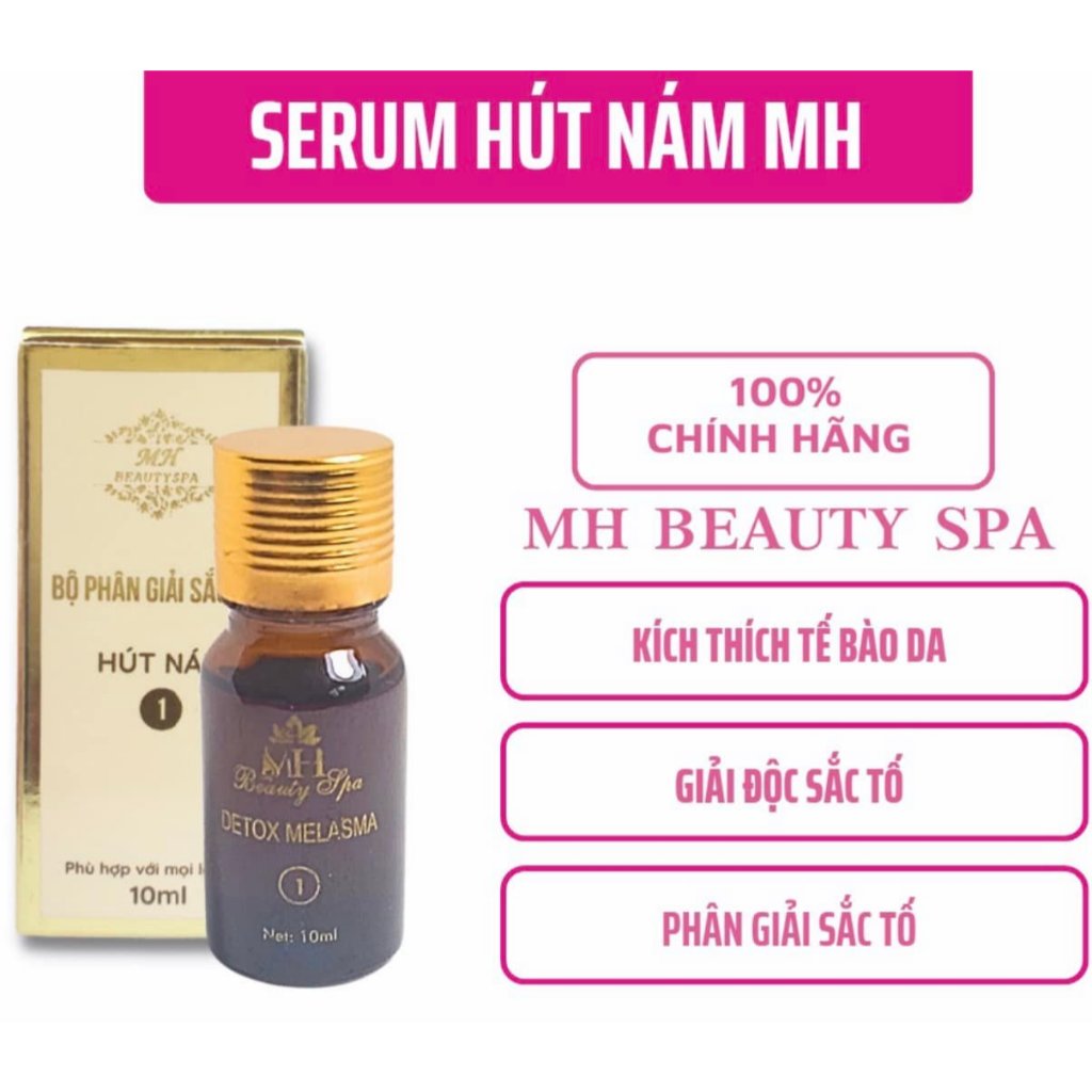 [CHÍNH HÃNG] Serum Peel Da Mờ Nám - Detox Melasma Số 1 MH Beauty Spa |Làm Sáng Da, Cải Thiện Sắc Tố,