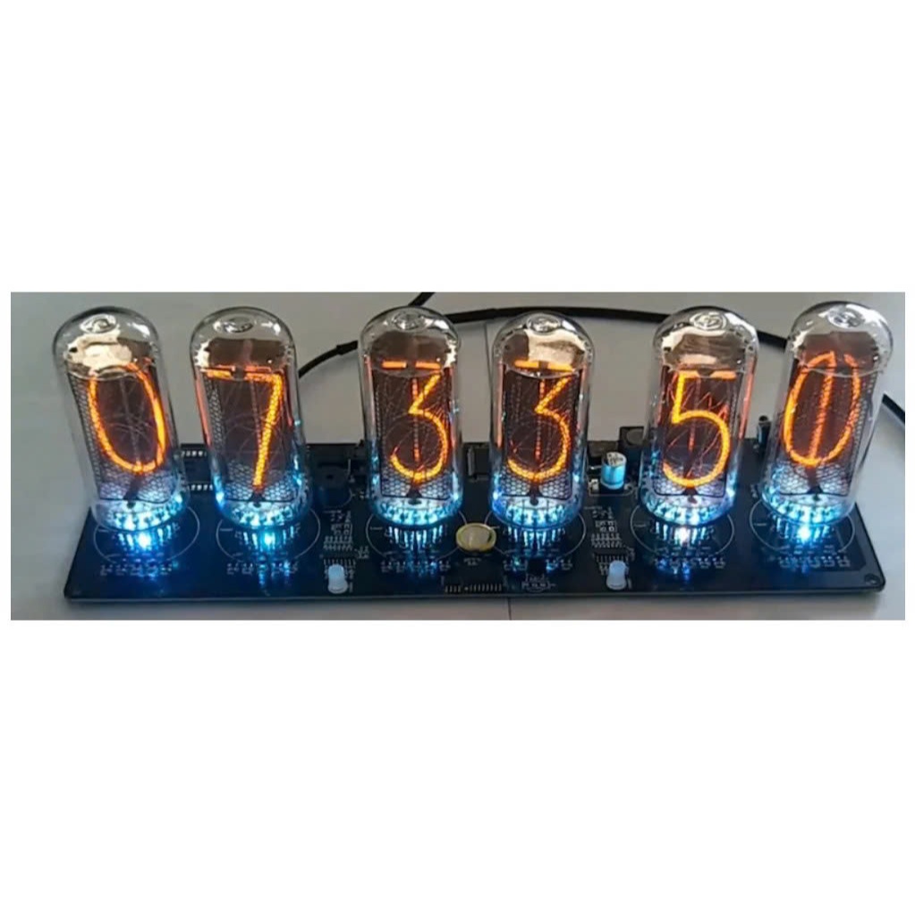 Mạch full PCB kèm 06 ống đếm số Nixie