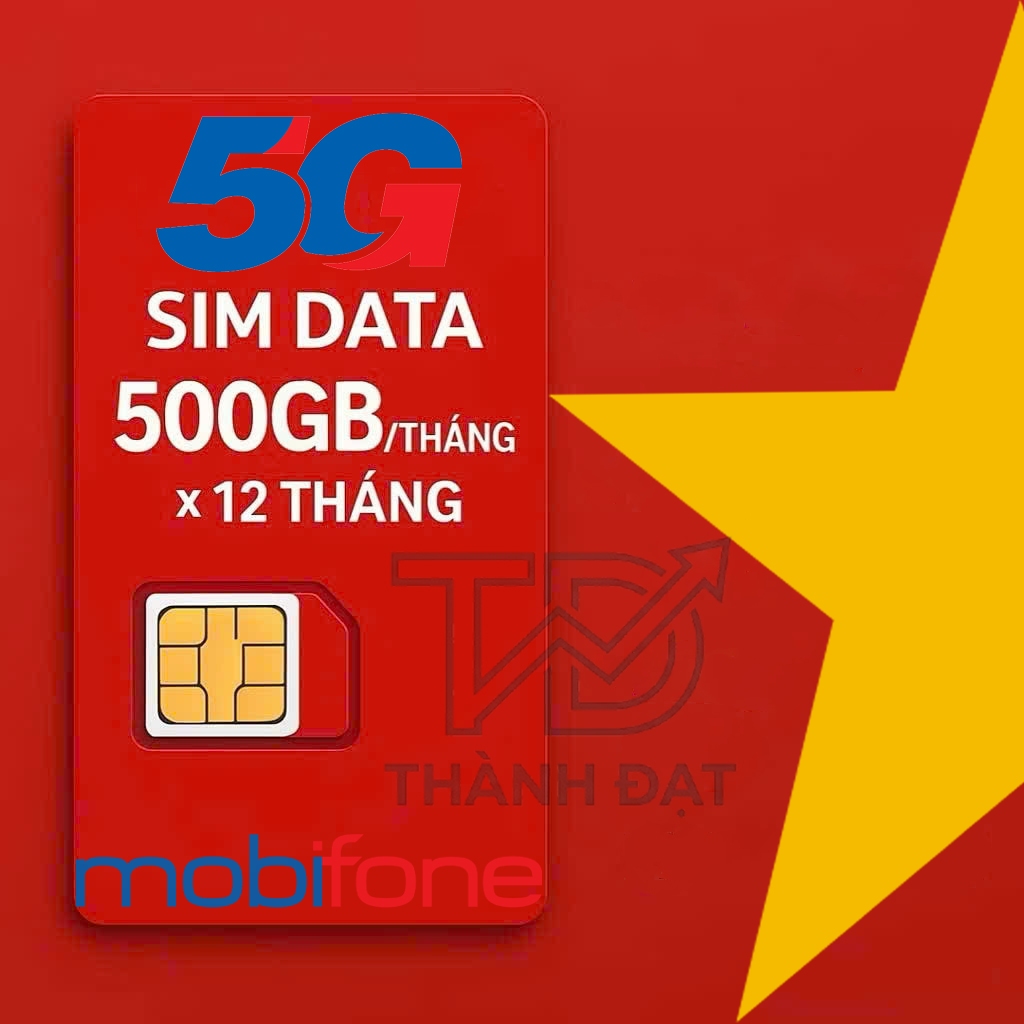[RẺ VÔ ĐỊCH] ⭐ SIM VIETTEL VINAPHONE MOBIFONE 500GB/THÁNG 12T5G125 U1500 12MDT150 [CÓ ESIM]