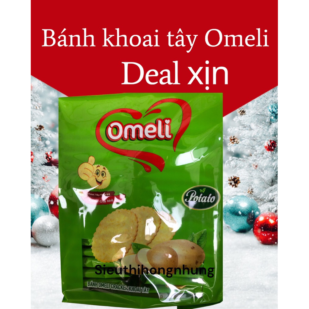 Bánh Omeli cracker khoai tây