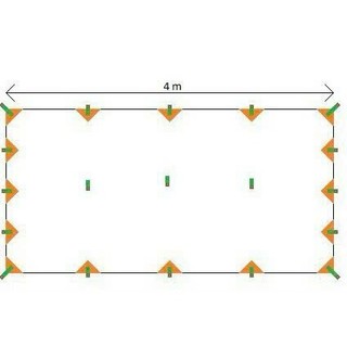 Tăng (Tarp) 3m* 4m chống thấm mưa