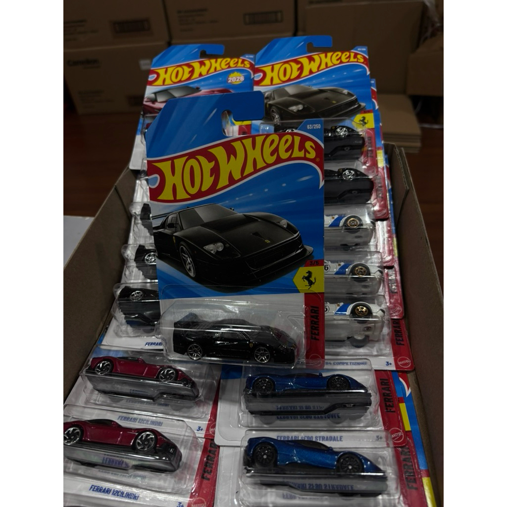 Siêu Phẩm Hotwheels Các Dòng Ferrari 2025-2026