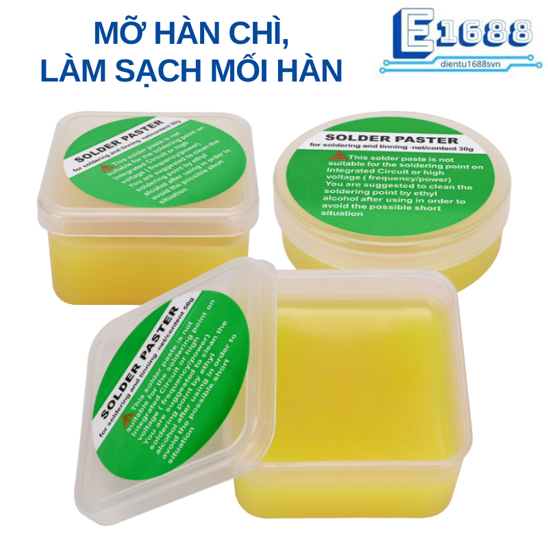 Mỡ hàn chì, hàn thiếc hỗ trợ hàn mạch
