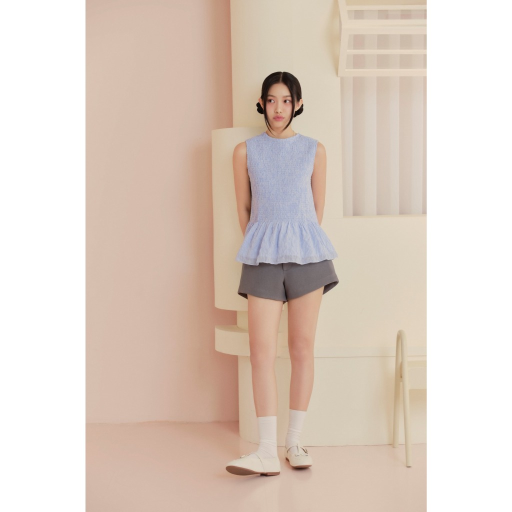 Quần short chữ A basic năng động Kaki High Waist nhiều màu phối nhiều kiểu mặc thường ngày OLV | BigBuy360 - bigbuy360.vn