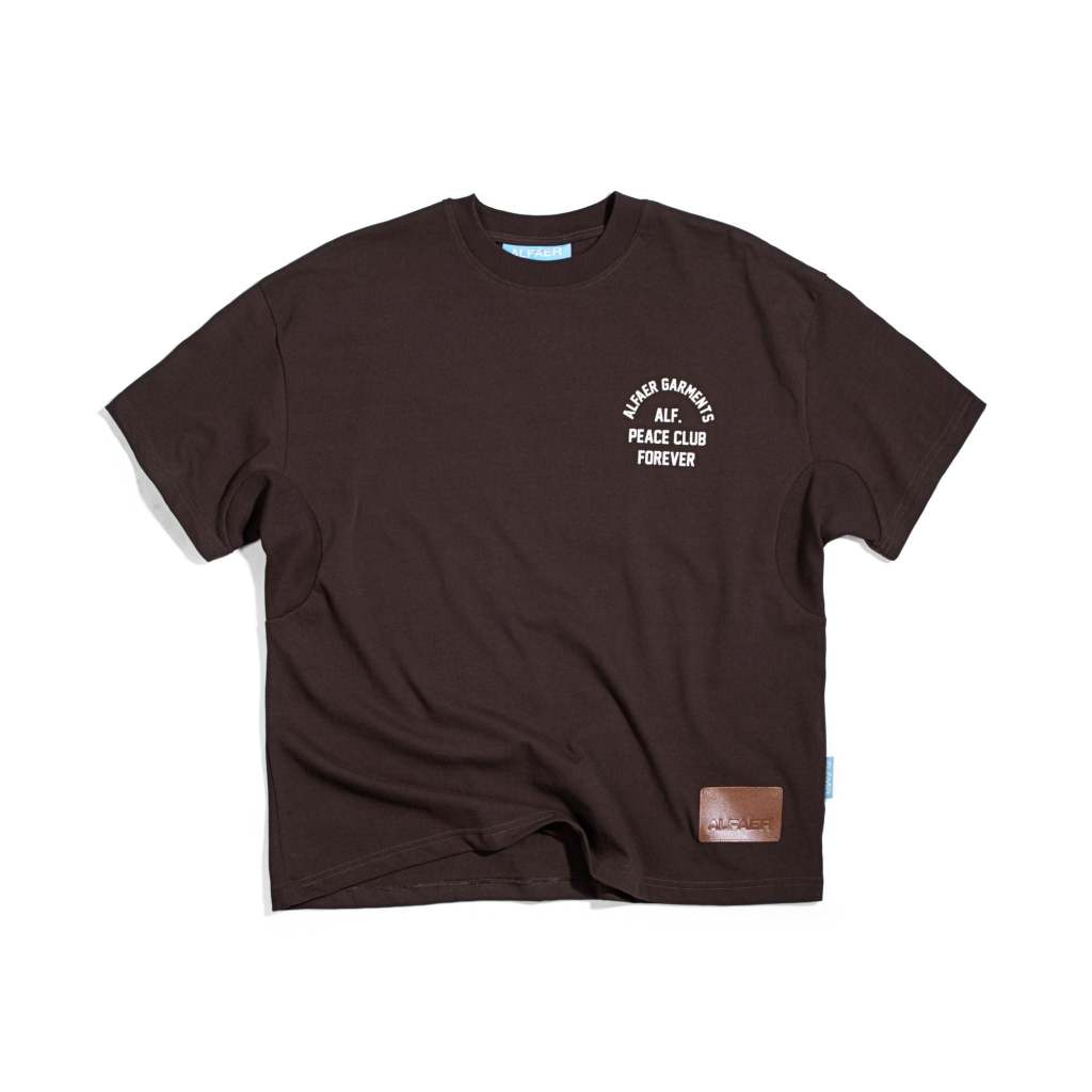 ÁO “ALFAER” PEACE FOREVER T-SHIRT - BROWN