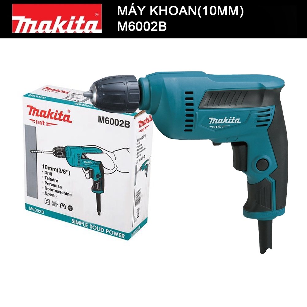 Máy khoan sắt 450W Makita M6002B | M6001B | M6000B
