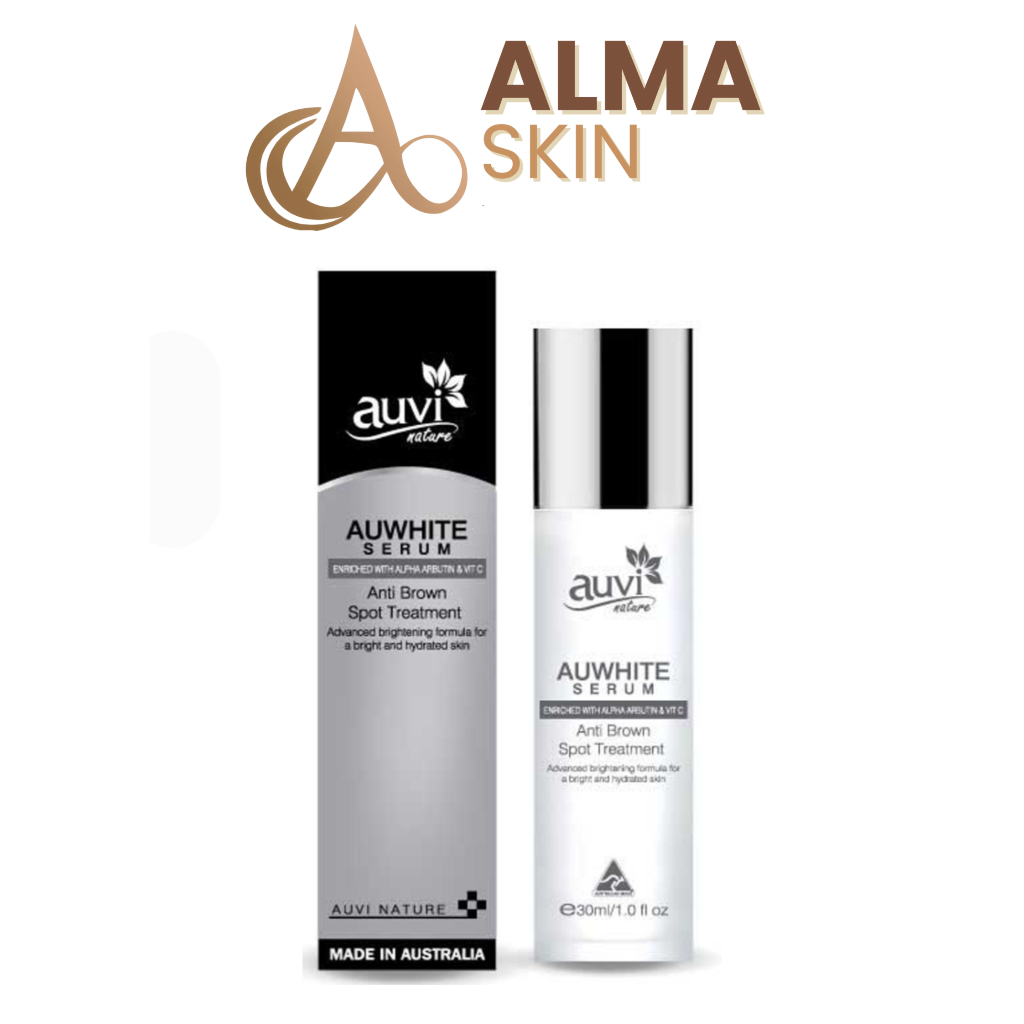 Serum dưỡng trắng da, giảm sắc tố, giảm sạm da Auwhite anti brown AUVI NATURE 30ML