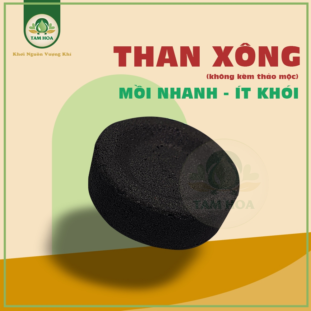 Than xông thảo mộc tiện lợi, đơn giản, an toàn giúp cho việc việc xông thảo mộc trở nên dễ dàng hơn