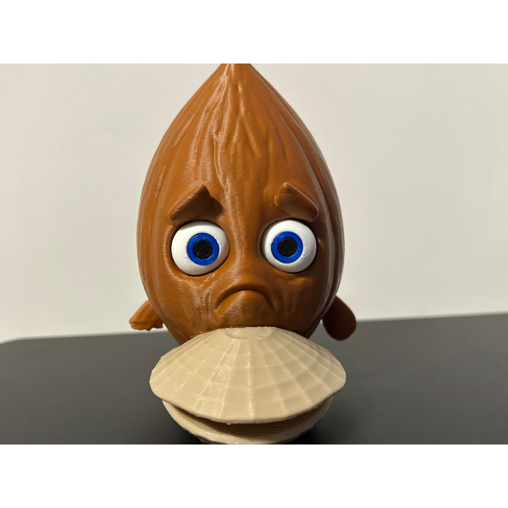 mô hình đồ chơi in 3D của nhân vật meme Turlupino Mandorlino, đồ chơi trưng bày