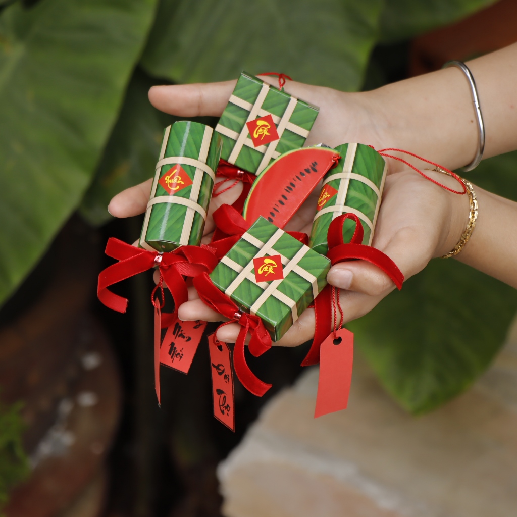 Set Vật Liệu Dây Treo Chưng, Tét, Dưa Hấu Trang Trí Tết DAY66