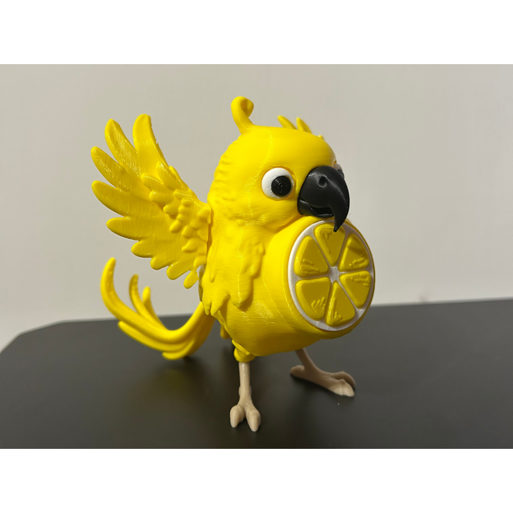 mô hình đồ chơi in 3D của nhân vật meme Perochello Lemonchello, đồ chơi trưng bày