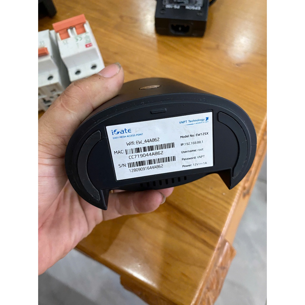 Bộ phát Wifi Mesh iGate EW12SX chuẩn AC 1200 hàng chính hãng kèm nguồn (đã qua sử dụng)