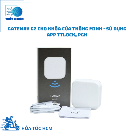 Gateway G2 cho khóa cửa thông minh - Sử dụng app TTLOCK, PGH