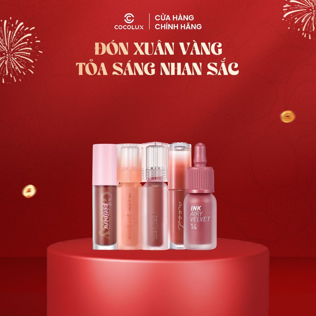 [DATE dưới 12 tháng] Son Tint & Son Kem Peripera
