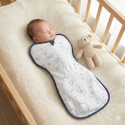 Nhộng chũn cho bé chống giật mình Ualarogo Cocoon 0-12 tháng vải Modal co giãn 4 chiều 2405