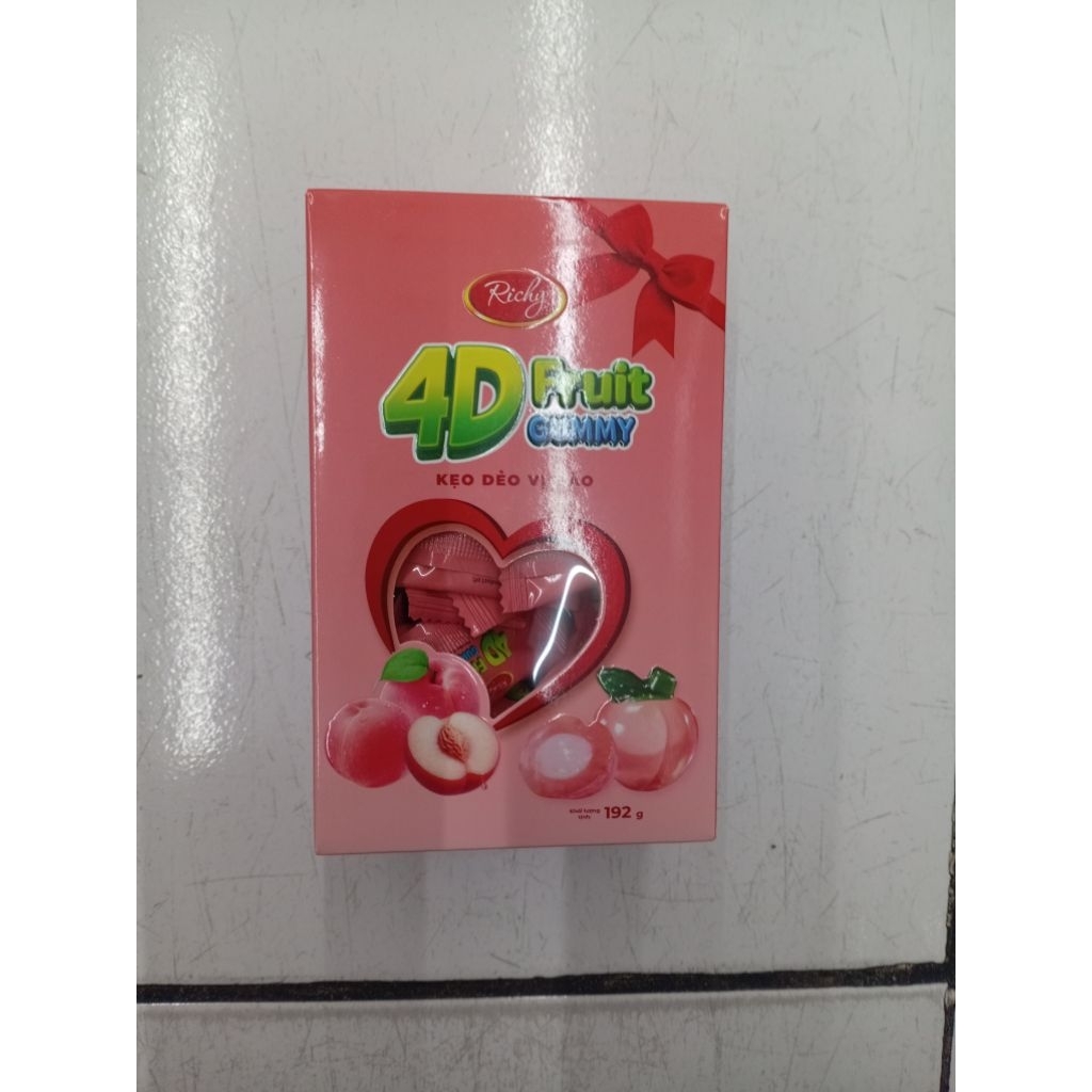 Kẹo Dẻo Richy 4D Fruit Gummy 192g