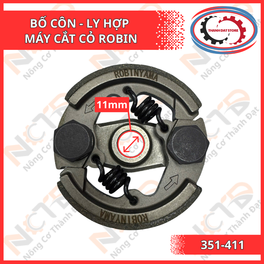 Bố Côn - Ly Hợp Máy Cắt Cỏ ROBIN  351-411