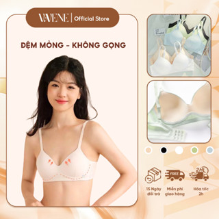 COMBO 2 ÁO lót nữ cotton VANVENE AL625 không gọng đệm mỏng, cup 3D tạo phom ngực, áo ngực chống xệ