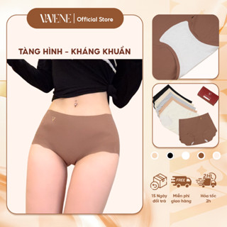 Quần lót nữ su đúc Vanvene - Viền sóng, Cạp vừa, Không viền, Tàng hình, Kháng khuẩn QL612