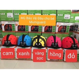 Nón bảo hiểm trẻ em chính hãng Mumguard siêu nhẹ siêu bền đủ màu