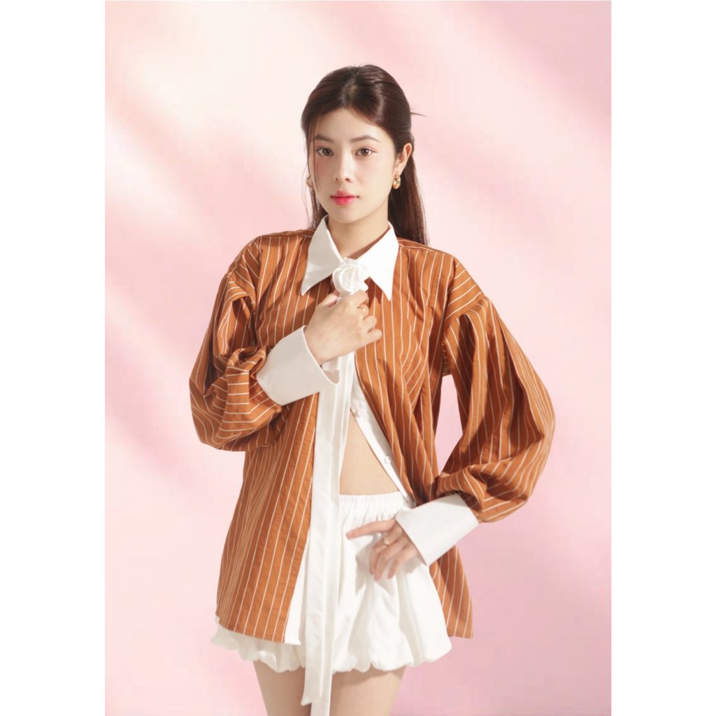 MGRACE – FLORAL SET Chất Liệu Cotton Cao Cấp, Dáng Ngắn, Phong Cách Hàn Quốc, Kèm Quần Bí Freesize