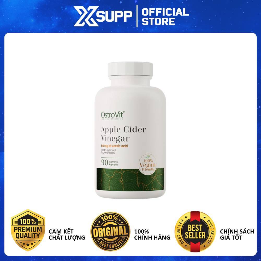OstroVit Apple Cider Vinegar – Giấm Táo Dạng Viên Nén