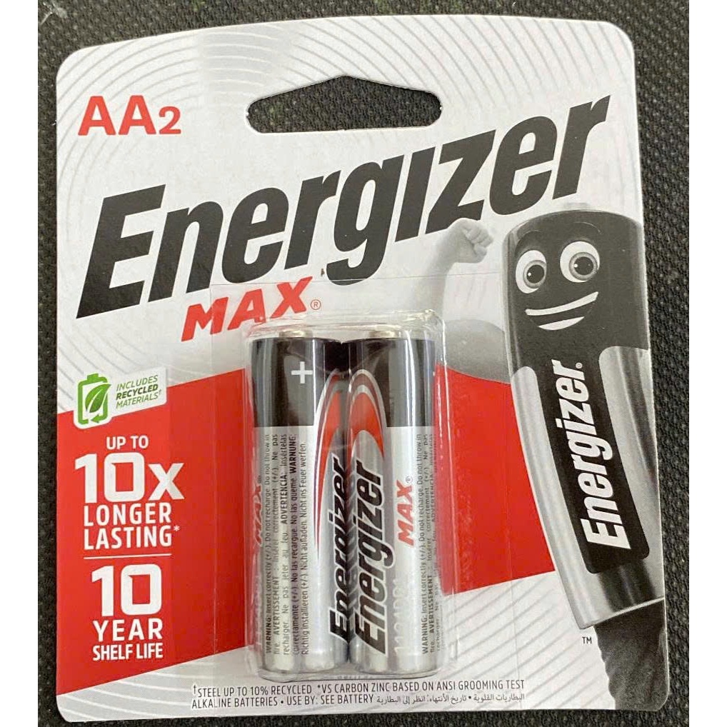 Pin AA / AAA Energizer Alkaline Chính Hãng - vỉ 2 viên.
