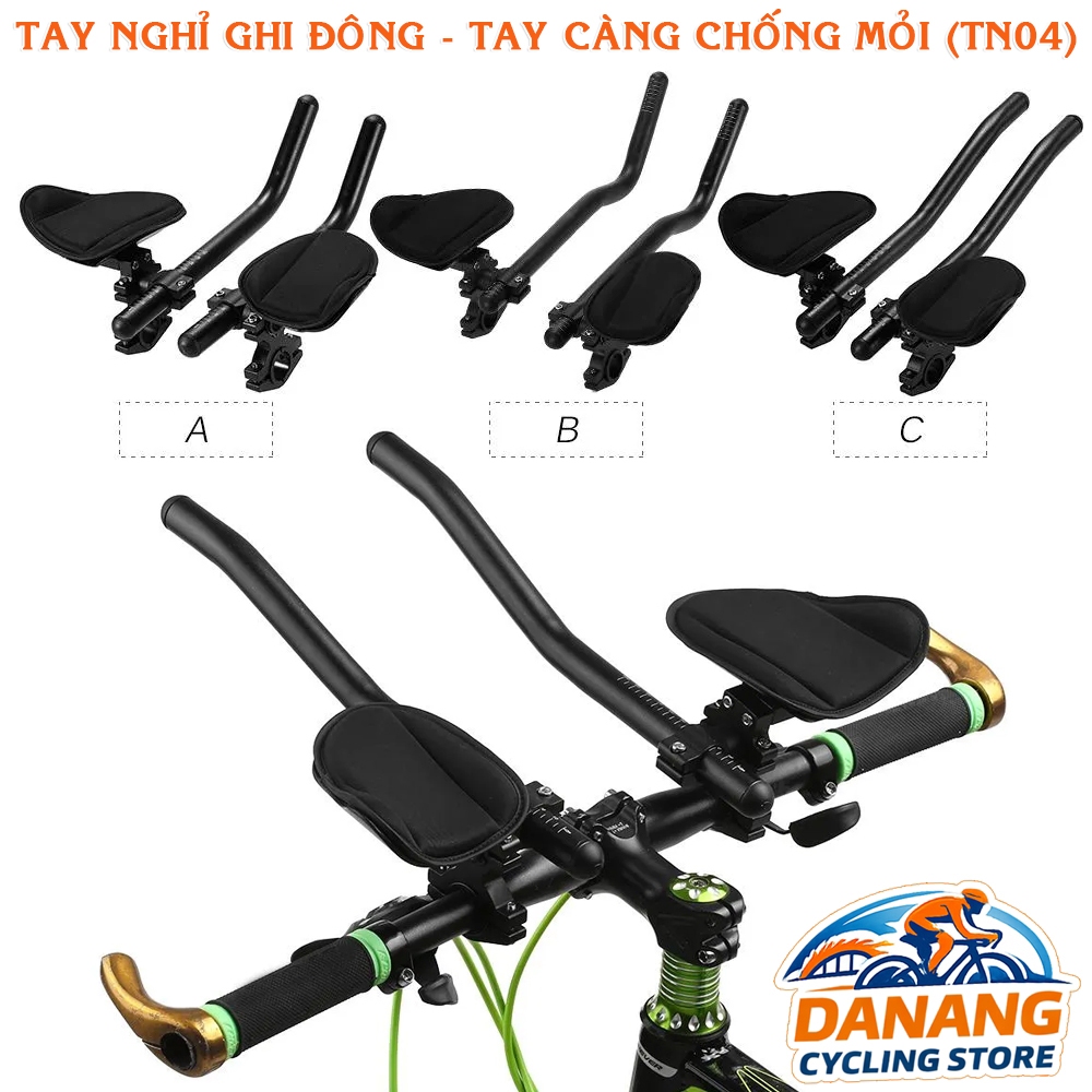 Tay Càng Chống Mỏi – Tay Nghỉ Ghi Đông Xe Đạp TN04 – Dễ Lắp, Giảm Mỏi Tay