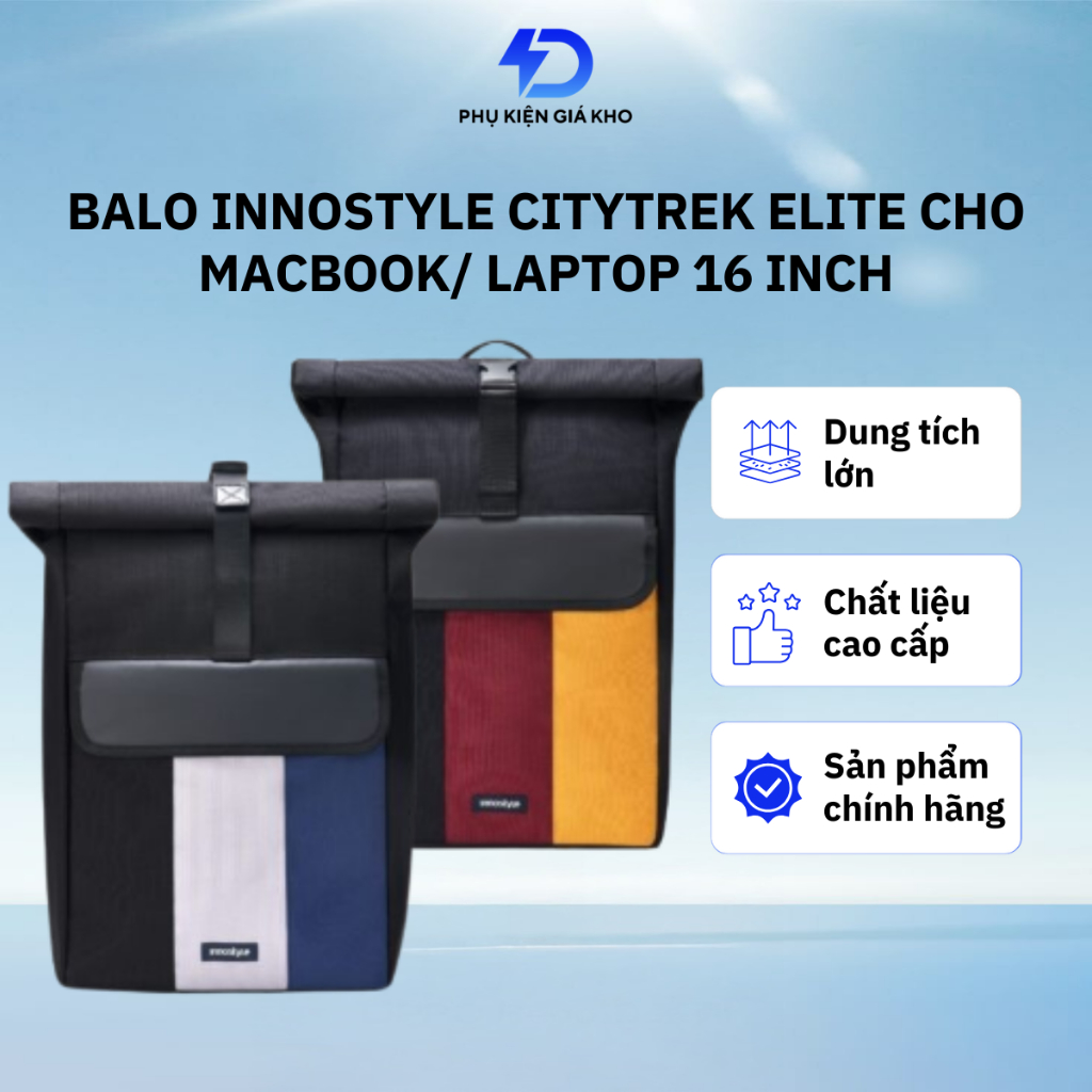 Balo Innostyle Citytrek Elite cho Macbook/ Laptop 16 inch
