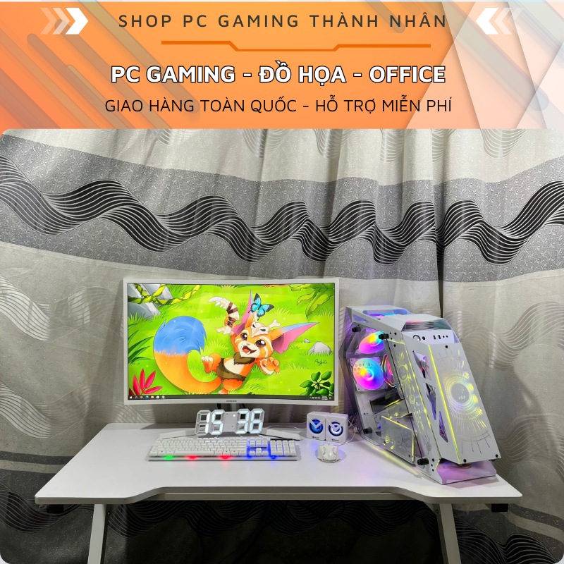 Máy tính Gaming hiệu năng cao Intel I7 4770 SSD 256Gb Ram 8Gb VGA GT730 2Gb
