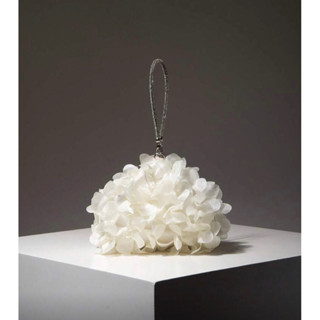 ✨Túi xách nữ kiểu ví hoạ tiết cánh hoa dập nổi bồng bềnh dạ tiệc sang chảnh ✨