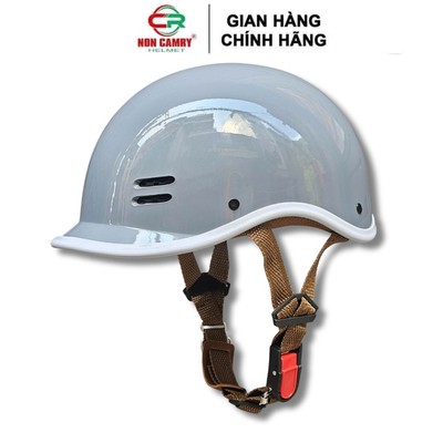 Mũ bảo hiểm nửa đầu CAMRY HELMETS Cá Heo freesize 55-59cm thiết kế trẻ trung
