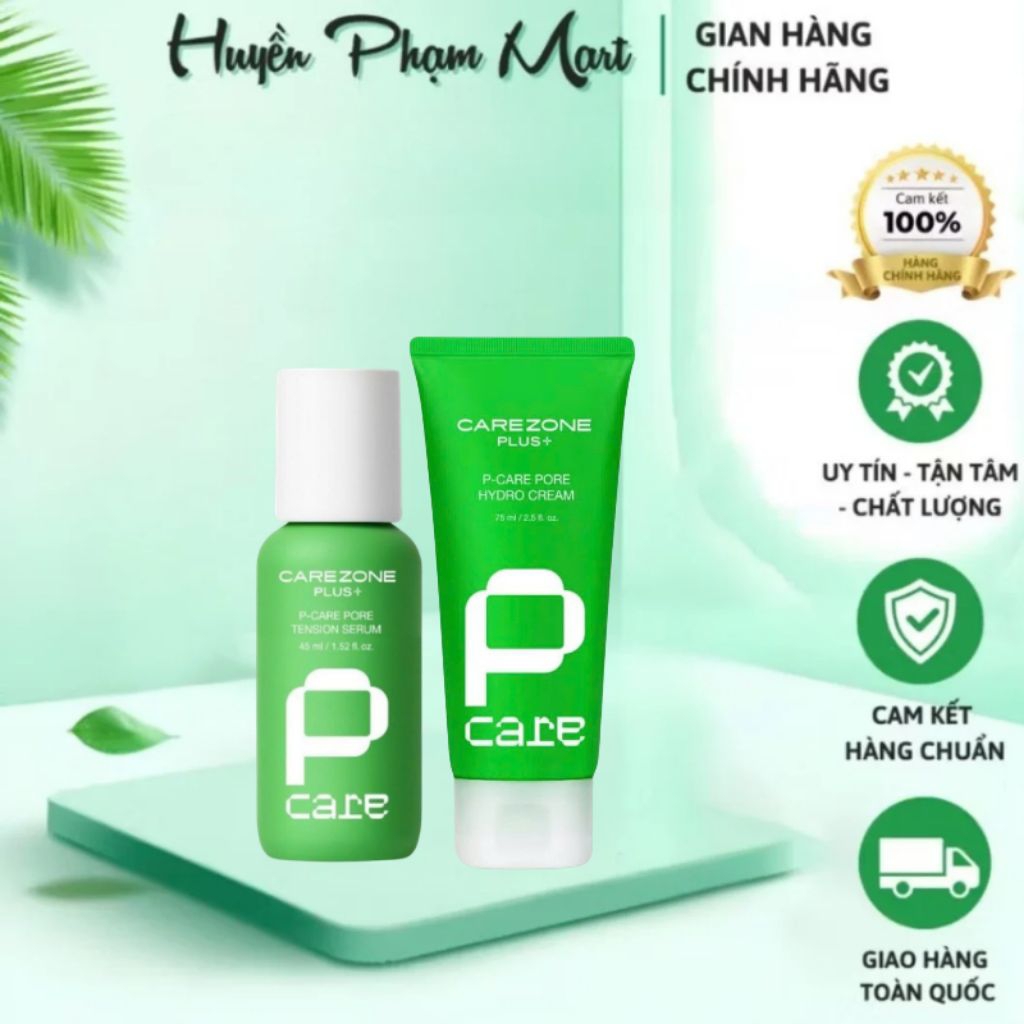 BộKem Dưỡng Ẩm Se Khít Lỗ Chân Lông Carezone Plus P-Care