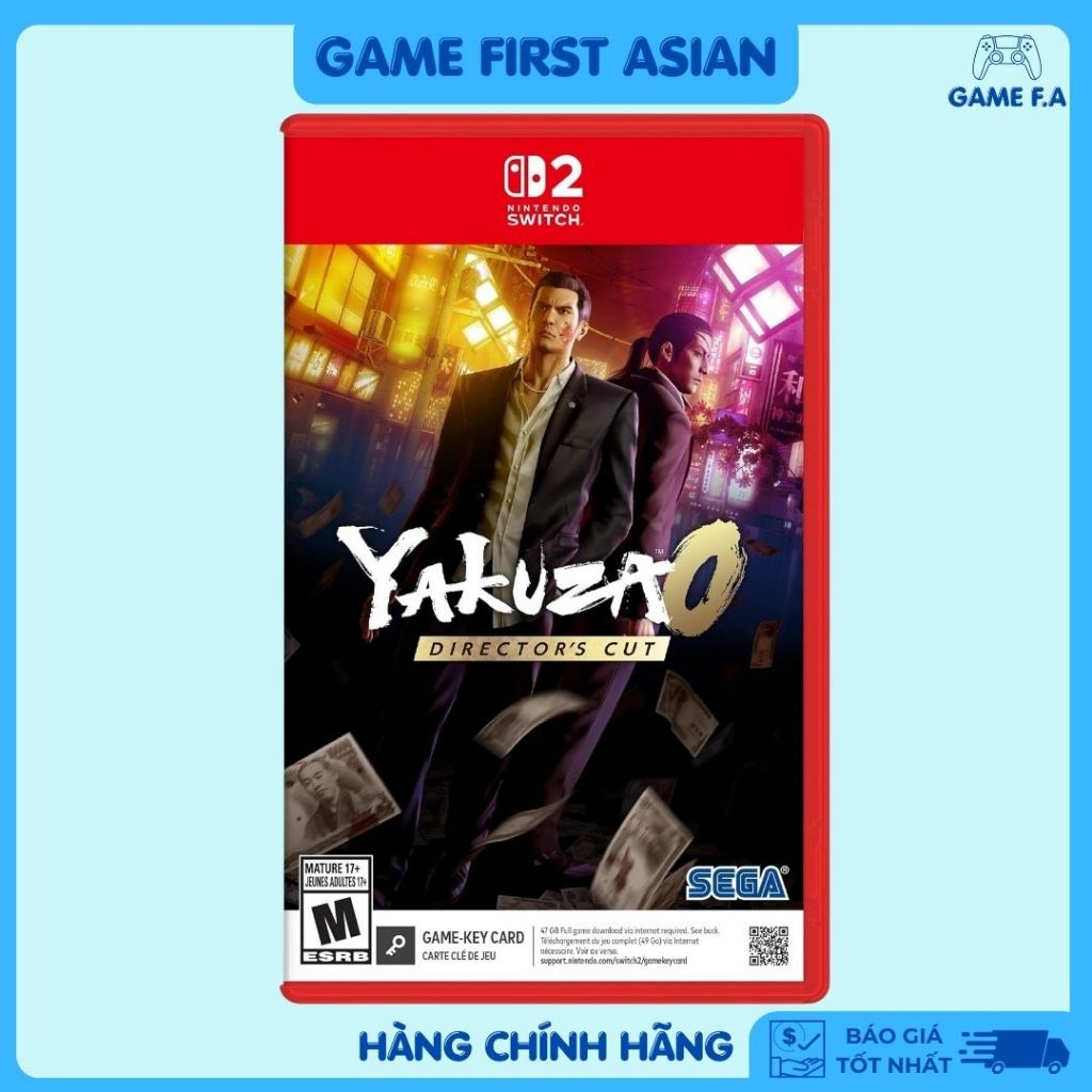 Băng Game Yakuza 0 Director's Cut Nintendo Switch 2