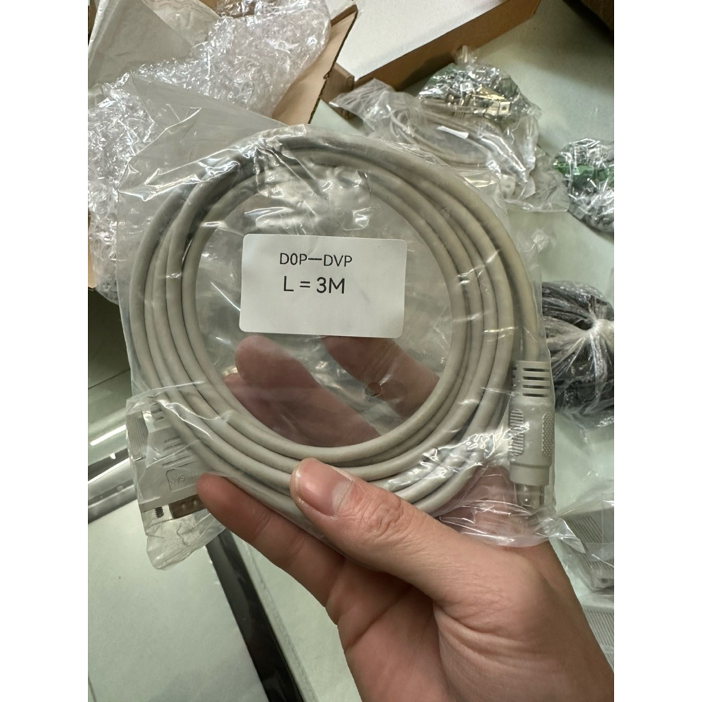 Cáp kết nối HMI Delta DOP với PLC Delta