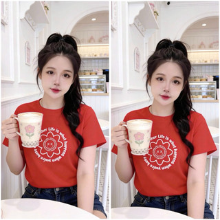 Áo thun thái nữ from vừa cổ tròn nhiều màu bao đẹp YOHOMI mã ADB03