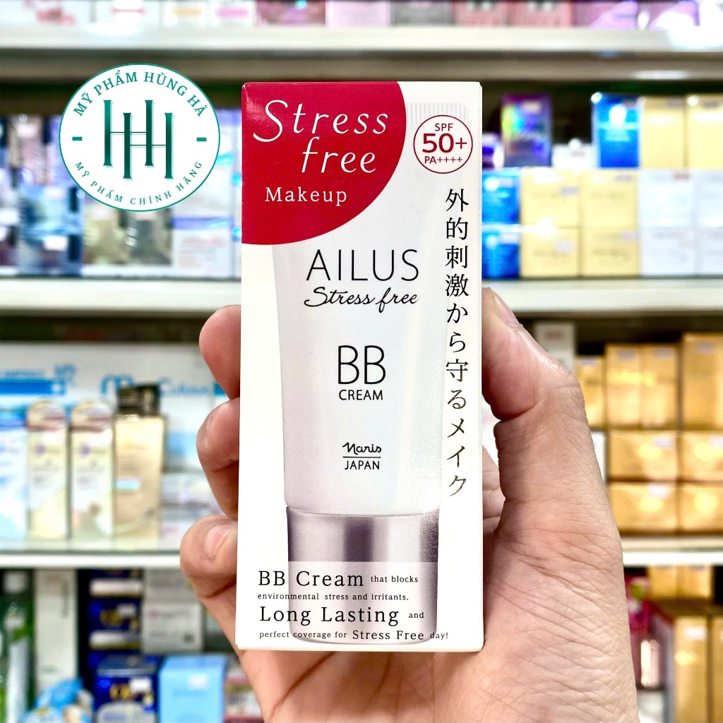 Bb Cream Ailus Naris Số 02 - Tone Tự Nhiên 30G, Kem Lót Nền, Trang Điểm Đa Chức Năng Naris Cosmetics