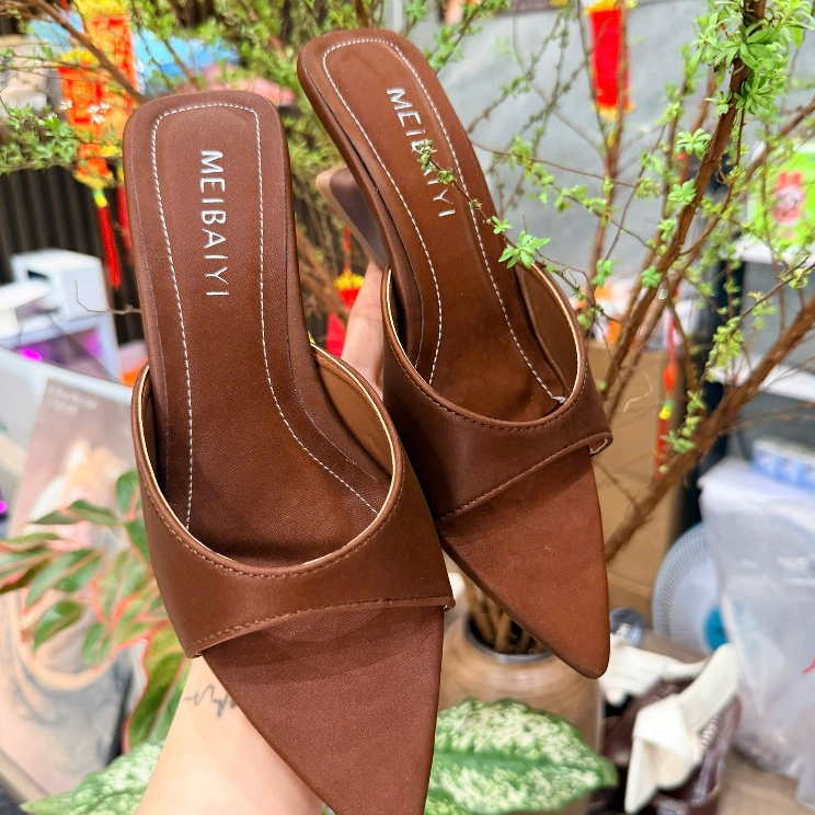 DÉP XUỒNG NỮ CAO 5 CM CHẤT LATING ÊM CHÂN , DỄ MANG 3 MÀU SANG CHẢNH _MÃ 003_ L2A. | BigBuy360 - bigbuy360.vn