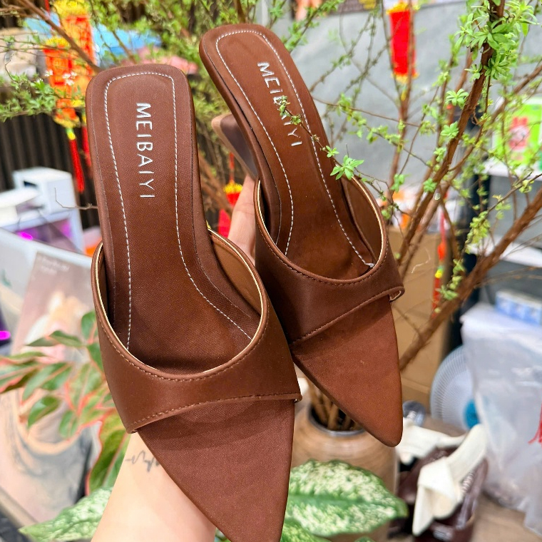 DÉP XUỒNG NỮ CAO 5 CM CHẤT LATING ÊM CHÂN , DỄ MANG 3 MÀU SANG CHẢNH _MÃ 003_ L2A. | BigBuy360 - bigbuy360.vn