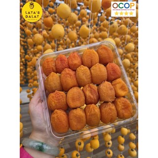 [Bảo Quản Lạnh] Hồng Kem (Hồng Mochi) Treo Gió Cầu Đất - Đặc Sản LATA's - Hộp 500Gr
