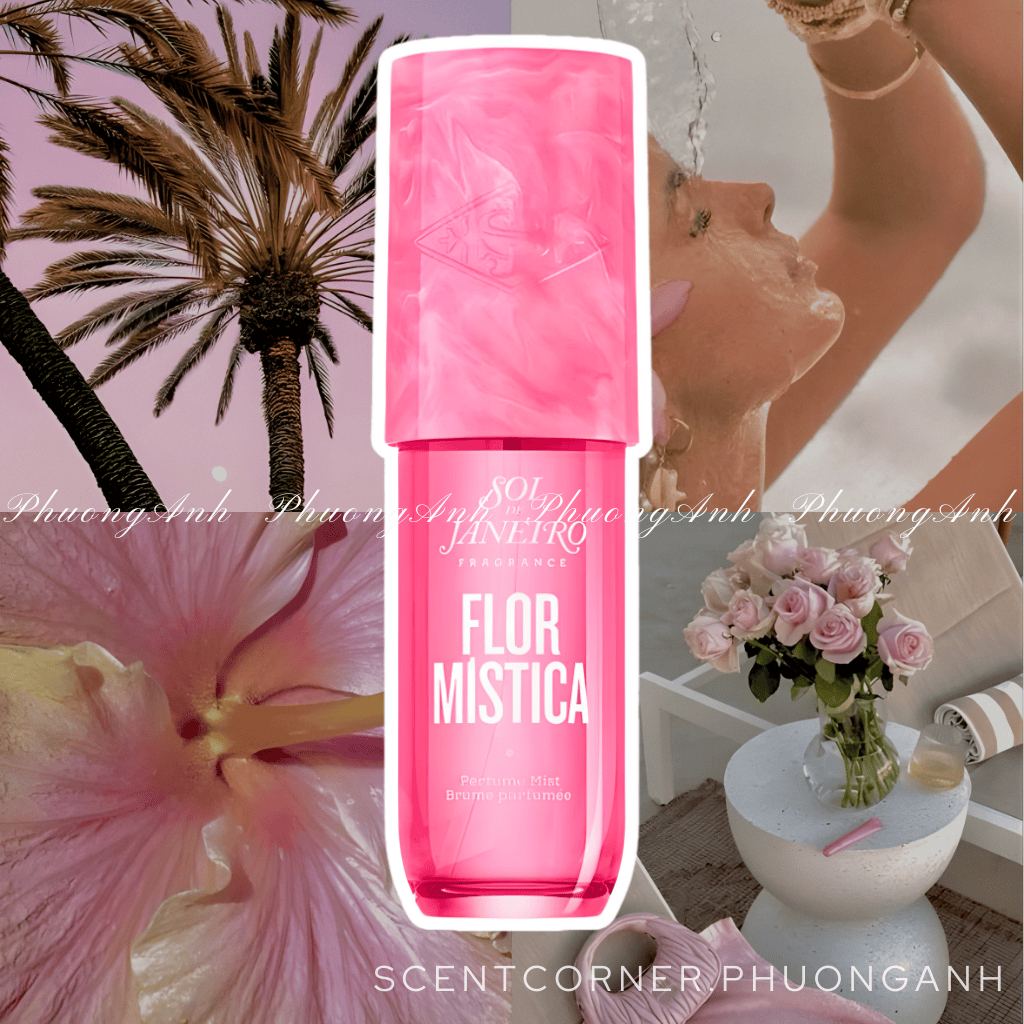 [ Mini để thử mùi ] FLOR MISTICA | Xịt thơm body mist & hair Sol de Janeiro