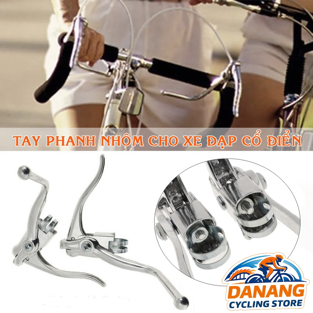 Cặp Tay Phanh Nhôm Xe Đạp Dáng Cổ Điển – Phụ Kiện Xe Đạp