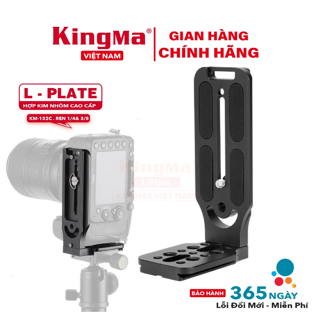 L-Plate KingMa . Tấm Tháo Lắp Nhanh Phù Hợp Với Máy Ảnh Canon RP Sony A7C A7M3 A7S3 . Bản Nâng Cấp K