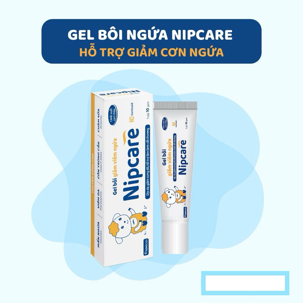 kem bôi giảm ngứa Nipcare