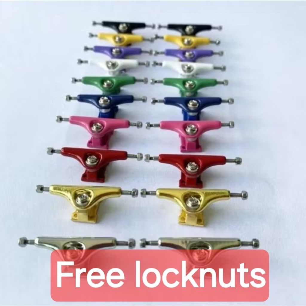 New Dynamic Clone model reverse kingpin finger skateboard truck fingerboard trucks with Locknuts 32m