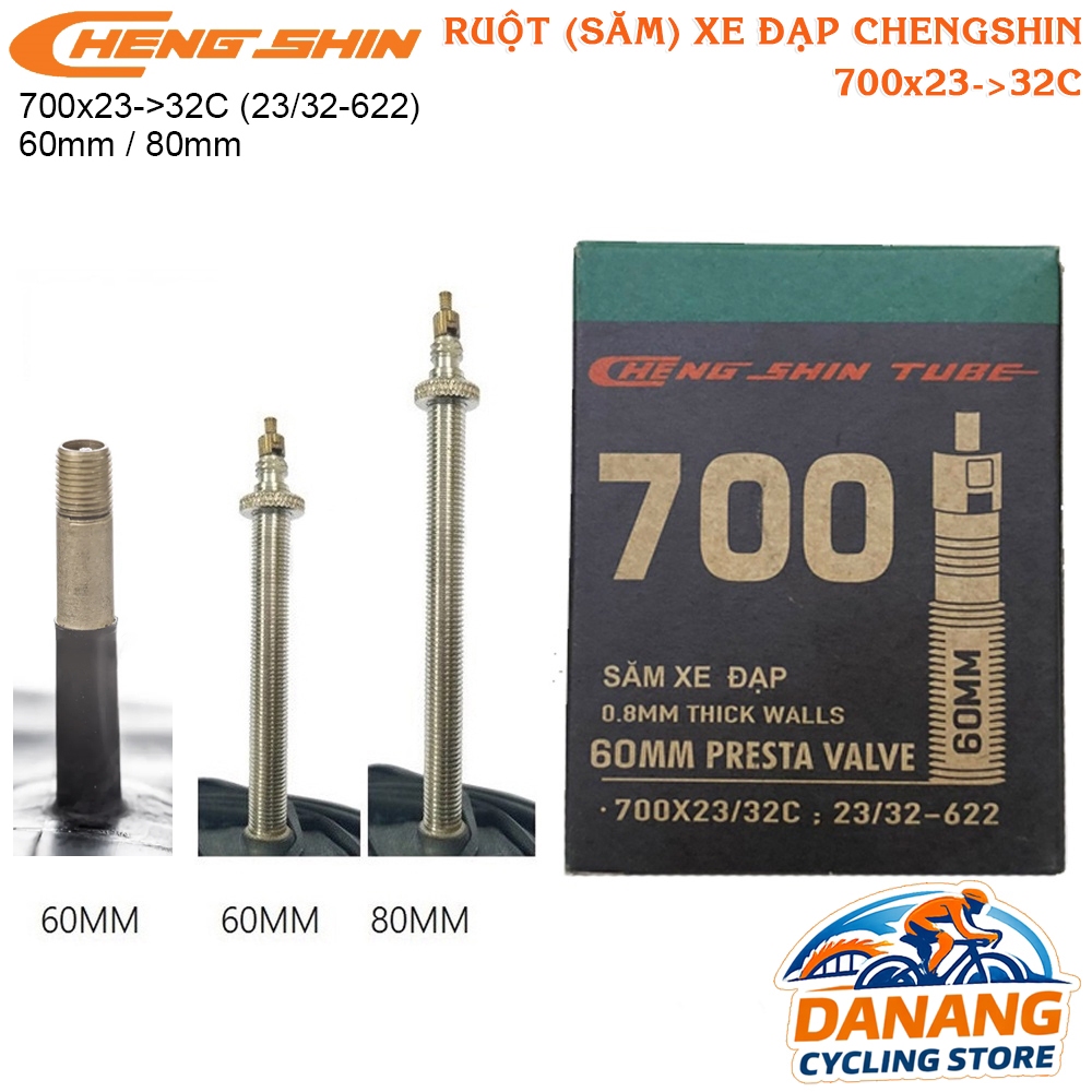 Ruột Săm Xe Đạp Cheng Shin 700x23–32C – Ruột Xe Đạp 700C