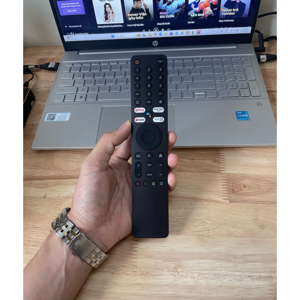 Điều khiển Tivi Xiaomi giọng nói hàng cao cấp( Dùng cho Tivi Xiaomi có mẫu như hình)